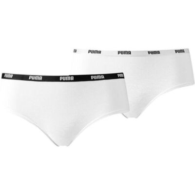 Culottes Puma Culottes Hipster 2P mélange de coton et modal Άσπρο Large Culottes Puma Culottes Hipster 2P mélange de coton et modal Άσπρο Large