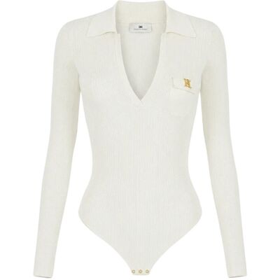 Φανελάκια Elisabetta Franchi bk02b66e2-360 Άσπρο IT 40 Φανελάκια Elisabetta Franchi bk02b66e2-360 Άσπρο IT 40