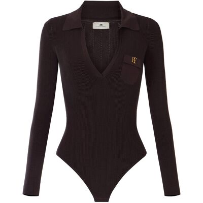 Φανελάκια Elisabetta Franchi bk02b66e2-ev9 Brown IT 42 Φανελάκια Elisabetta Franchi bk02b66e2-ev9 Brown IT 42