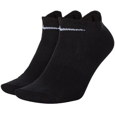 Αθλητικές κάλτσες Nike Chaussettes everyday lightweight no-show noire/blanche Black One Size Αθλητικές κάλτσες Nike Chaussettes everyday lightweight no-show noire/blanche Black One Size