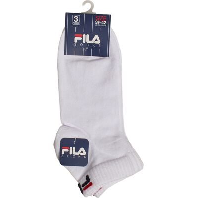 Αθλητικές κάλτσες Fila F9300 Άσπρο 43 / 46 Αθλητικές κάλτσες Fila F9300 Άσπρο 43 / 46