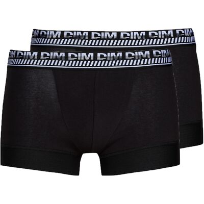 Boxer DIM 3D FLEX STAY FIT X 2 Black T5 Boxer DIM 3D FLEX STAY FIT X 2 Black T5