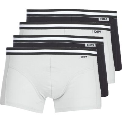 Boxer DIM ECODIM COTON X 4 Black T4 Boxer DIM ECODIM COTON X 4 Black T4