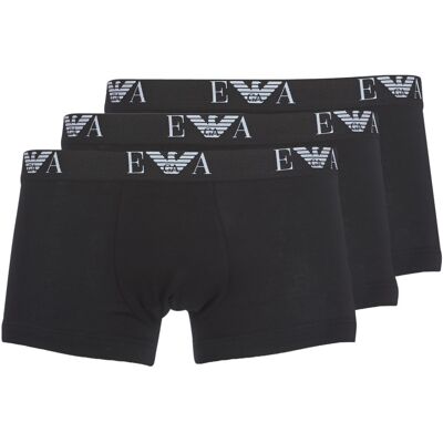 Giorgio Armani Boxer Emporio Armani CC715-PACK DE 3 Black Small Giorgio Armani Boxer Emporio Armani CC715-PACK DE 3 Black Small