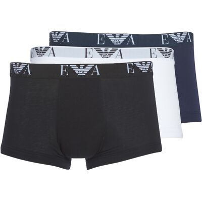 Giorgio Armani Boxer Emporio Armani CC715-PACK DE 3 Black Small Giorgio Armani Boxer Emporio Armani CC715-PACK DE 3 Black Small