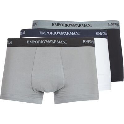 Giorgio Armani Boxer Emporio Armani CC717-PACK DE 3 Black Small Giorgio Armani Boxer Emporio Armani CC717-PACK DE 3 Black Small