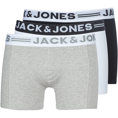 Boxer Jack & Jones SENSE X 3 Grey Large Boxer Jack & Jones SENSE X 3 Grey Large