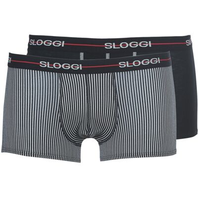 Boxer Sloggi MEN START X 2 Black T2 Boxer Sloggi MEN START X 2 Black T2