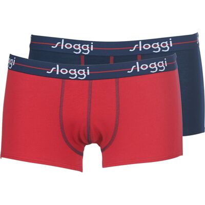 Boxer Sloggi MEN START X 2 Μπλέ T4 Boxer Sloggi MEN START X 2 Μπλέ T4