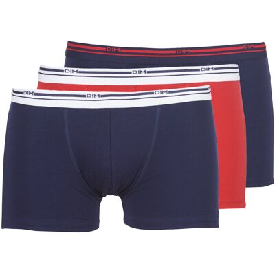 Boxer DIM DAILY COLORS BOXER x3 Μπλέ T3 Boxer DIM DAILY COLORS BOXER x3 Μπλέ T3