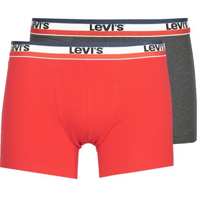 Boxer Levis MEN SPRTSWR PACK X2 Red Small Boxer Levis MEN SPRTSWR PACK X2 Red Small