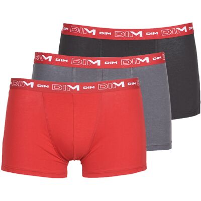 Boxer DIM COTON STRETCH Grey Medium Boxer DIM COTON STRETCH Grey Medium