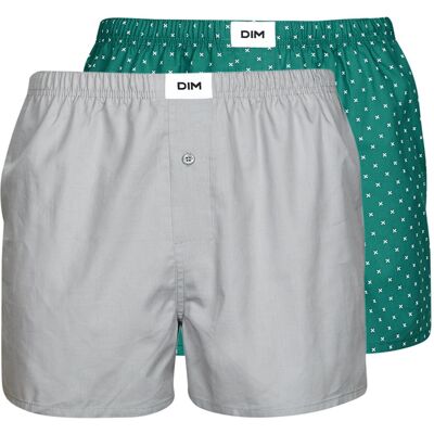 Boxer-Καλσόν DIM CALECON X2 Multicolour 2X-Large Boxer-Καλσόν DIM CALECON X2 Multicolour 2X-Large