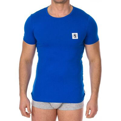 Boxer Bikkembergs BKK1UTS07BI-BLUE Μπλέ Small Boxer Bikkembergs BKK1UTS07BI-BLUE Μπλέ Small