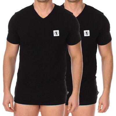 Φανελάκια Bikkembergs BKK1UTS08BI-BLACK Black Small Φανελάκια Bikkembergs BKK1UTS08BI-BLACK Black Small