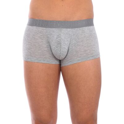 Boxer Bikkembergs BKK1UTR03BI-GREYMELANGE Grey Medium Boxer Bikkembergs BKK1UTR03BI-GREYMELANGE Grey Medium