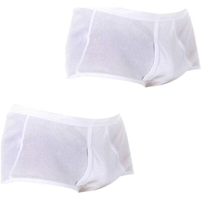 Boxer-Καλσόν Abanderado AS02335-BLANCO Άσπρο Medium Boxer-Καλσόν Abanderado AS02335-BLANCO Άσπρο Medium