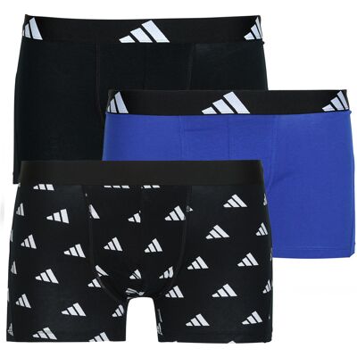 Boxer adidas ACTIVE FLEX COTTON Pack de 3 Black Large Boxer adidas ACTIVE FLEX COTTON Pack de 3 Black Large