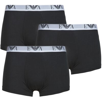 Giorgio Armani Boxer Emporio Armani 3 PACK TRUNK AF14131 Black Large Giorgio Armani Boxer Emporio Armani 3 PACK TRUNK AF14131 Black Large