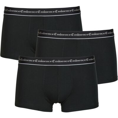 Boxer Eminence BUSINESS BOXER Pack de 3 Black Medium Boxer Eminence BUSINESS BOXER Pack de 3 Black Medium