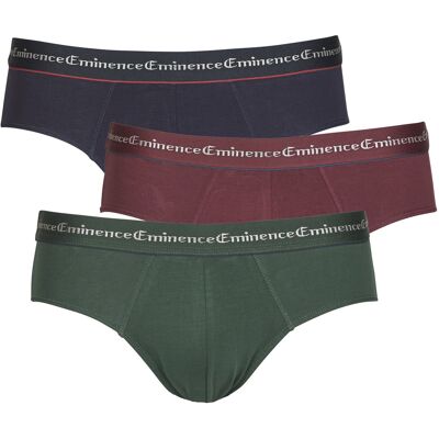 Slips Eminence BUSINESS Pack de 3 Bordeaux Small Slips Eminence BUSINESS Pack de 3 Bordeaux Small