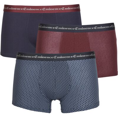 Boxer Eminence BUSINESS BOXER Pack de 3 Marine Medium Boxer Eminence BUSINESS BOXER Pack de 3 Marine Medium