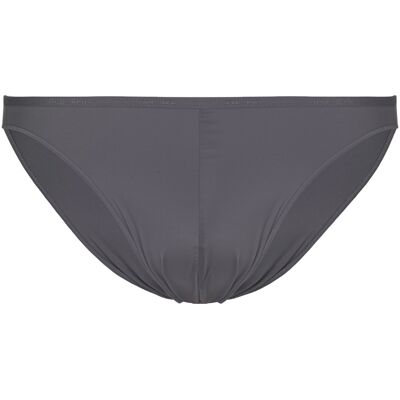 Slips Hom PLUMES MICRO BRIEF Grey Small Slips Hom PLUMES MICRO BRIEF Grey Small