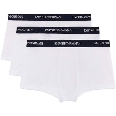 Giorgio Armani Boxer-Καλσόν Emporio Armani 3Pk Trunk Άσπρο Small Giorgio Armani Boxer-Καλσόν Emporio Armani 3Pk Trunk Άσπρο Small