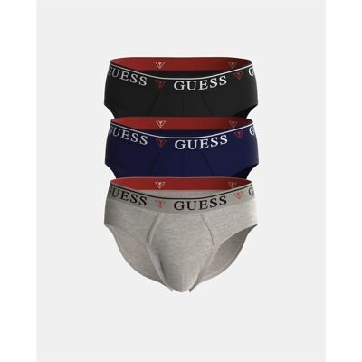 Boxer-Καλσόν Guess U97G00 KCD31 BRIAN HERO BRIEF 3 PACK Multicolour Large Boxer-Καλσόν Guess U97G00 KCD31 BRIAN HERO BRIEF 3 PACK Multicolour Large