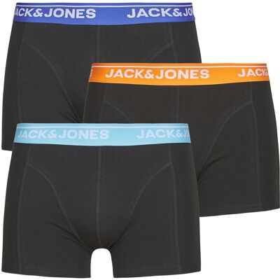 Boxer Jack & Jones JACTHEODORE SOLID TRUNKS X3 Black Medium Boxer Jack & Jones JACTHEODORE SOLID TRUNKS X3 Black Medium