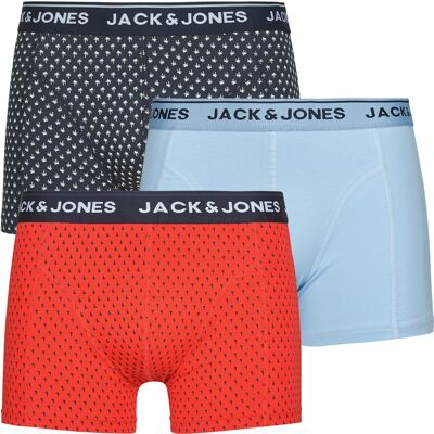 Boxer Jack & Jones JACPALMTREE TRUNKS X3 Multicolour Medium Boxer Jack & Jones JACPALMTREE TRUNKS X3 Multicolour Medium