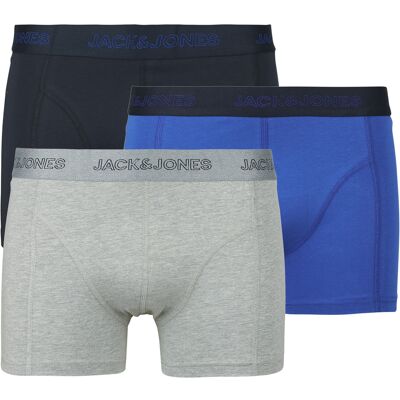 Boxer Jack & Jones JACCOOPER SOLID TRUNKS X3 Multicolour Small Boxer Jack & Jones JACCOOPER SOLID TRUNKS X3 Multicolour Small