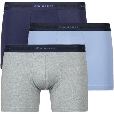Boxer Eminence DAILY TAILOR BIO Pack de 3 Multicolour Large Boxer Eminence DAILY TAILOR BIO Pack de 3 Multicolour Large