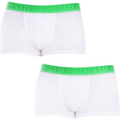 Boxer Bikkembergs BKK1UTR04BI Άσπρο Large Boxer Bikkembergs BKK1UTR04BI Άσπρο Large