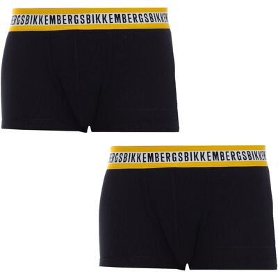 Boxer Bikkembergs BKK1UTR08BI Black Extra Large Boxer Bikkembergs BKK1UTR08BI Black Extra Large