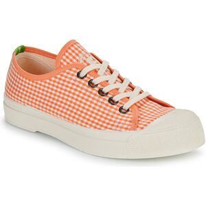 Xαμηλά Sneakers Bensimon ROMY VICHY Orange 41 Xαμηλά Sneakers Bensimon ROMY VICHY Orange 41