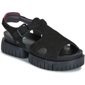 Σανδάλια με πλατφόρμα Art MADEIRA Black 40 Σανδάλια με πλατφόρμα Art MADEIRA Black 40