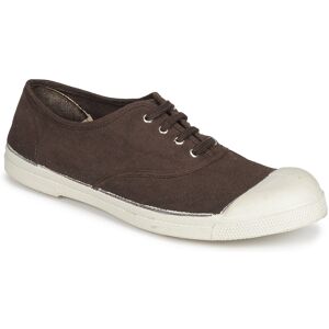Xαμηλά Sneakers Bensimon TENNIS LACET Brown 38 Xαμηλά Sneakers Bensimon TENNIS LACET Brown 38