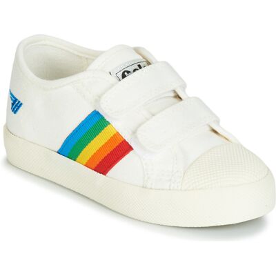 Xαμηλά Sneakers Gola COASTER RAINBOW VELCRO Άσπρο 26 Xαμηλά Sneakers Gola COASTER RAINBOW VELCRO Άσπρο 26