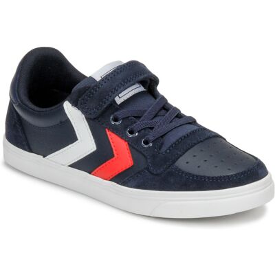 Xαμηλά Sneakers hummel SLIMMER STADIL LEATHER LOW JR Μπλέ 38 Xαμηλά Sneakers hummel SLIMMER STADIL LEATHER LOW JR Μπλέ 38