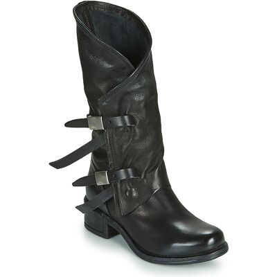 Μπότες χωρίς τακούνι Airstep / A.S.98 ISPERIA BUCKLE Black 38 Μπότες χωρίς τακούνι Airstep / A.S.98 ISPERIA BUCKLE Black 38