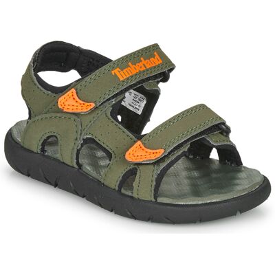 Σανδάλια χωρίς τακούνι Timberland PERKINS ROW 2-STRAP Kaki 24 Σανδάλια χωρίς τακούνι Timberland PERKINS ROW 2-STRAP Kaki 24