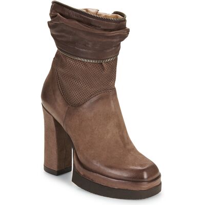 Μποτίνια Airstep / A.S.98 BLOC ZIP Brown 36 Μποτίνια Airstep / A.S.98 BLOC ZIP Brown 36