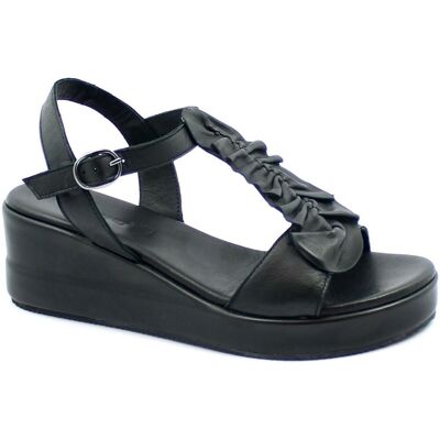 Σανδάλια με πλατφόρμα Grunland GRU-E21-SA2469-NE Black 38 Σανδάλια με πλατφόρμα Grunland GRU-E21-SA2469-NE Black 38
