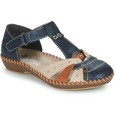 Μπαλαρίνες Rieker BLUE Μπλέ 40 Μπαλαρίνες Rieker BLUE Μπλέ 40