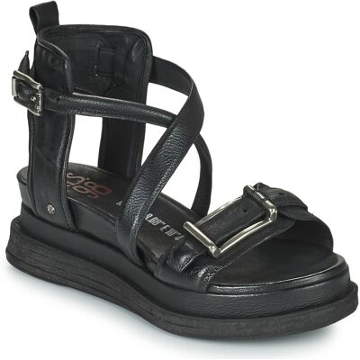 Σανδάλια χωρίς τακούνι Airstep / A.S.98 LAGOS BUCKLE Black 42 Σανδάλια χωρίς τακούνι Airstep / A.S.98 LAGOS BUCKLE Black 42