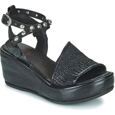 Σανδάλια με πλατφόρμα Airstep / A.S.98 ARCA RAFIA Black 42 Σανδάλια με πλατφόρμα Airstep / A.S.98 ARCA RAFIA Black 42