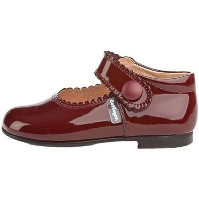 Μπαλαρίνες Angelitos 1502 MERCEDITAS CHAROL CON VELCRO Burdeos Bordeaux 19 Μπαλαρίνες Angelitos 1502 MERCEDITAS CHAROL CON VELCRO Burdeos Bordeaux 19