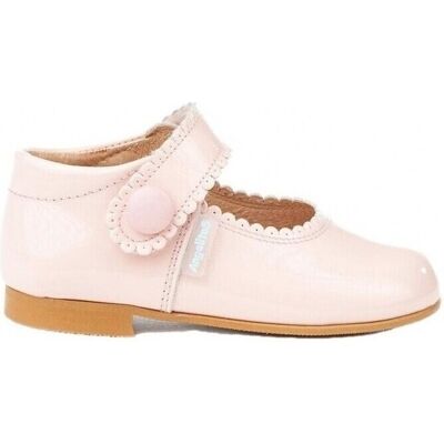 Μπαλαρίνες Angelitos 1502 MERCEDITAS CHAROL CON VELCRO Rosa Ροζ 25 Μπαλαρίνες Angelitos 1502 MERCEDITAS CHAROL CON VELCRO Rosa Ροζ 25