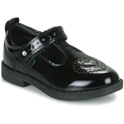 Μπαλαρίνες Kickers LACHLY HEART T-BAR Black 23 Μπαλαρίνες Kickers LACHLY HEART T-BAR Black 23